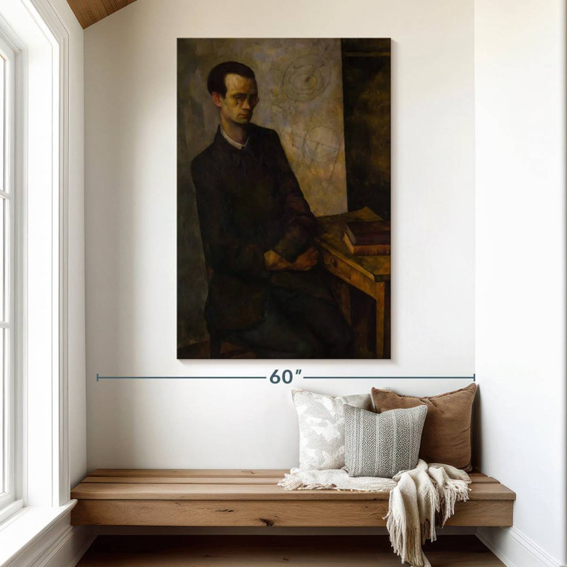 Le Mathématicien, 51" H x 34" W