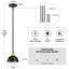 Luminaire suspendu pour îlot de cuisine à 1 lumière