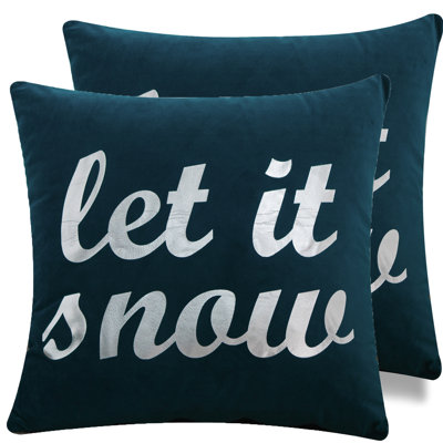 Christmas Square Pillow Cover