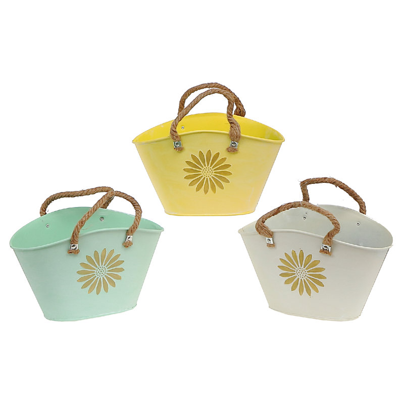 Metal Pot Planter