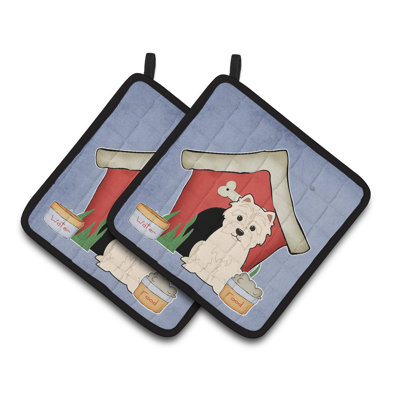 Cuisinier poignée westie caroline trésors Dog House
