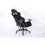 Fit@home Adjustable Armrest and Reclining PC & Racing Game Chair in Black and Green