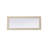 Dennard Cornhusk Mirror in Linen White-108455469