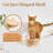 3Pcs Cat Face Wall Mounted Shelves Set