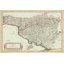 Antique Map Of Tuscany - Wrapped Canvas Print