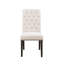 Chaise parsons capitonnée Lorenz-701133526
