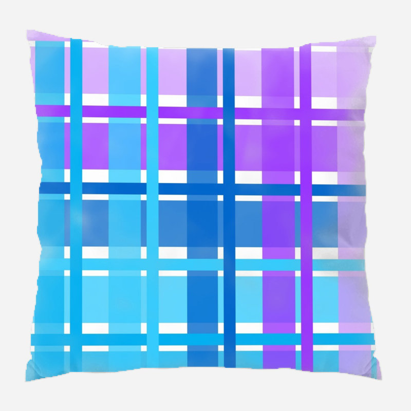 Coussin décoratif Gingham