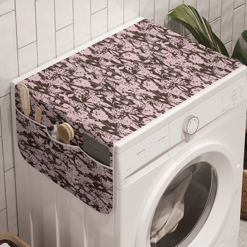 Paquet de 2 boîtes de rangement brun foncé et rosé East Urban Home