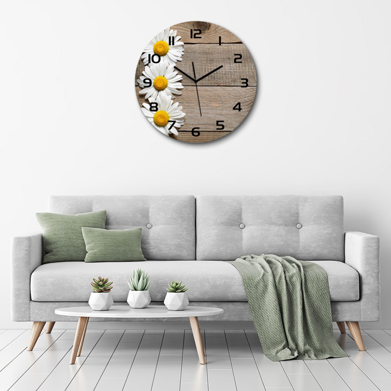 Juane Glass Wall Clock