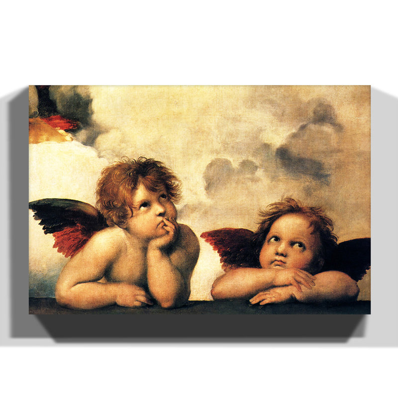 Raphael - Wrapped Canvas Painting, 70cm H x 100cm W