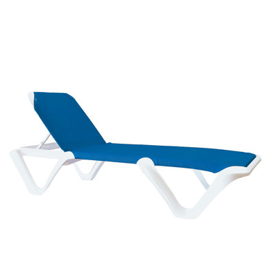 Nautical Outdoor Chaise Lounge