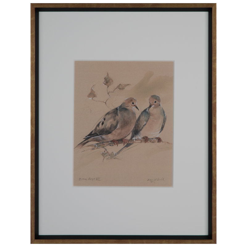 Dove Rest VI Print by Daughdrill