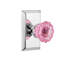Studio Plate with Crystal Pink Door Knob-1539713335