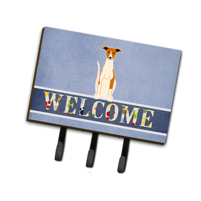 Laisse de bienvenue whippet ou porte-clé