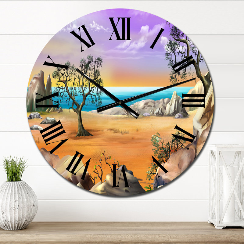 Horloge murale très grande, Moyen