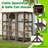 Large Wooden Catio Outdoor Cat Playpen, Enclosure-123628471