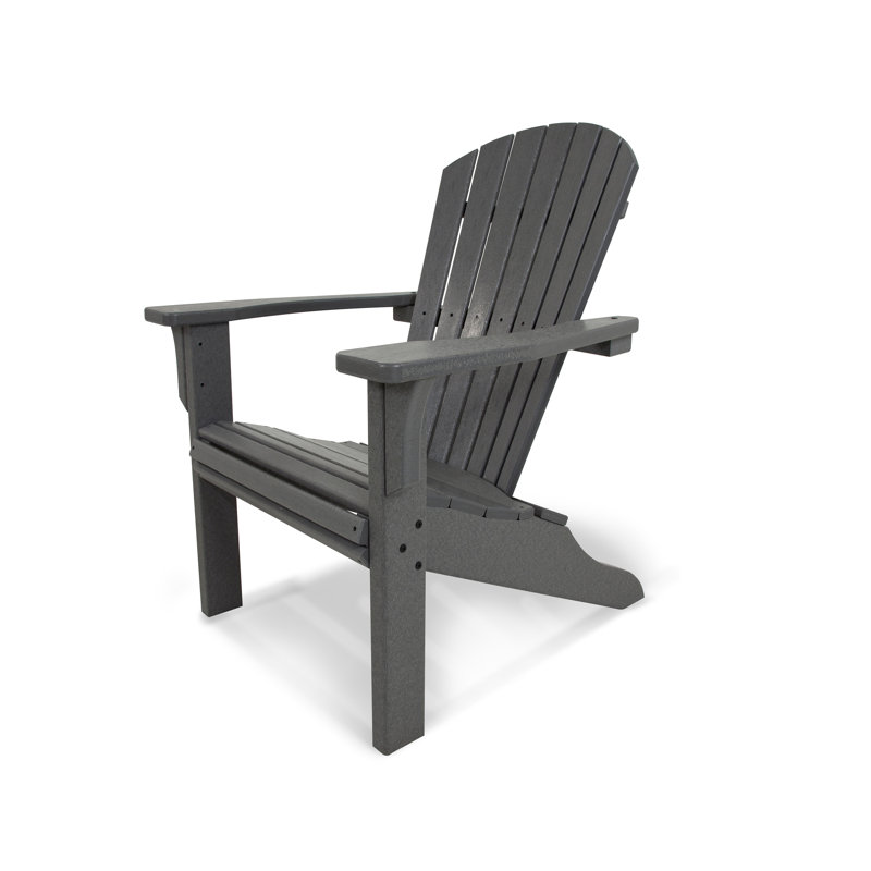 Adirondack POLYWOOD coquillage, Gris ardoise