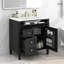 Ensemble de meuble-lavabo avec lavabo, 2 tiroirs et un tiroir basculant-2135191328