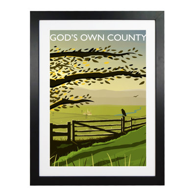 Gods Own County 1 Piece Wall Art