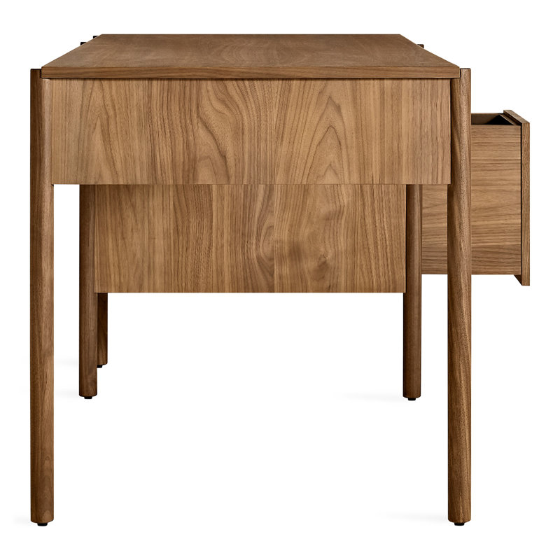 Cursive Executive Desk, Walnut