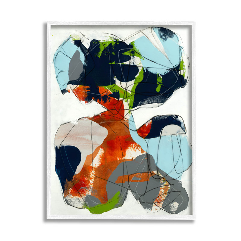 Giclée audacieuse et audacieuse par Jeff Jorillo, H 14 po x l 11 po x P 1,5 po, Giclée encadrée blanc bord de mer
