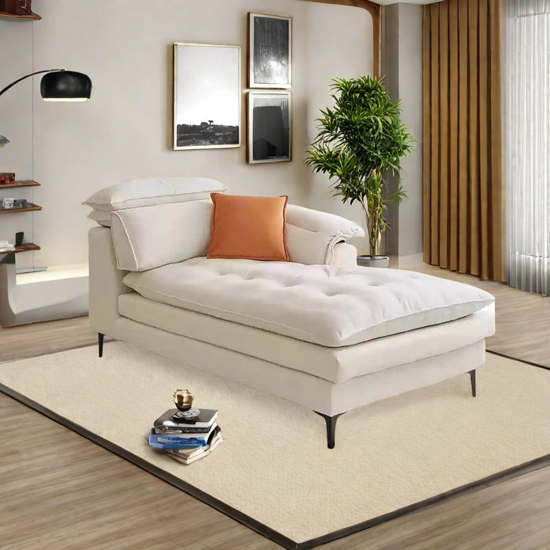 Luxury high quality material chair, Left Hand Facing