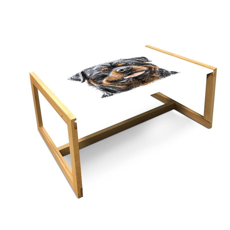 Jamauri Sled Coffee Table, 40cm H x 91cm W x 62cm D