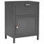 Bruneau 40cm W Bedside Table-483127246