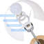 Lampe de table 15,4 "Awet-1212297693