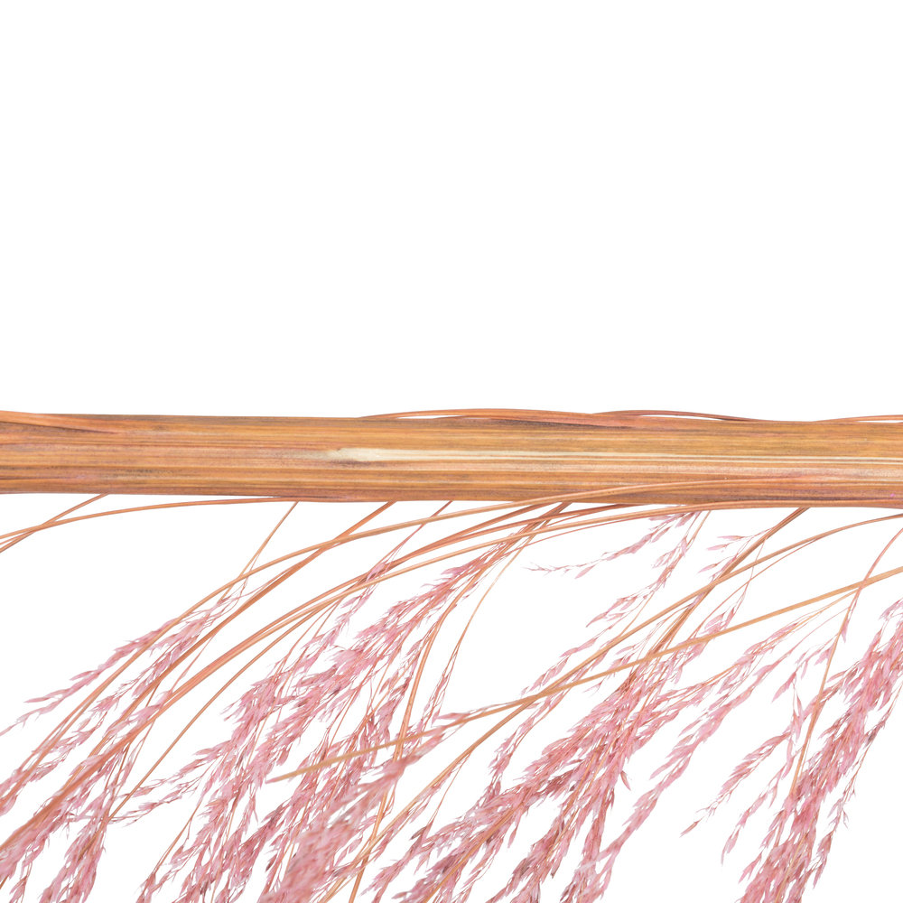 Vickerman Uva Palm Spray 71'' Palm Plant, Light Pink