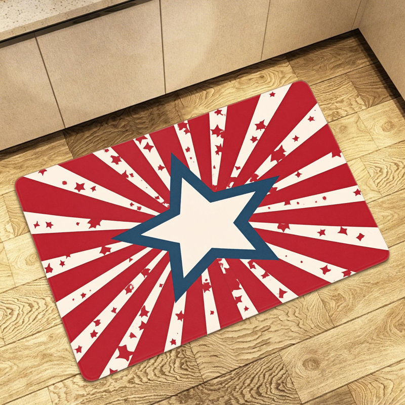 Tapis intérieur rayé Radial
