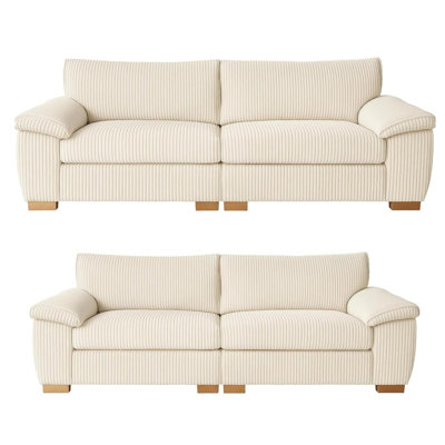 5 Seater Corduroy Sofa