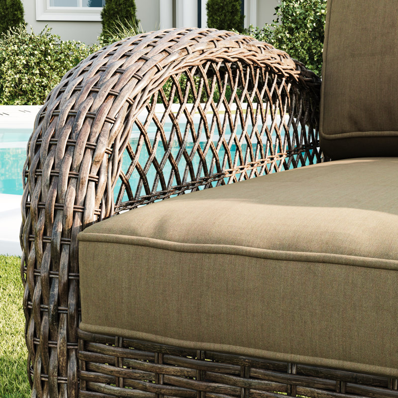 Ensemble modulaire d'extérieur pour terrasse 29 po avec coussins Arniaga, Beige