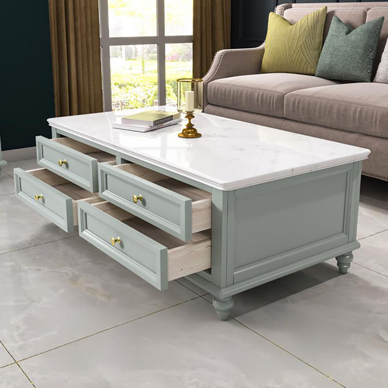 Table basse American Modern, H 18,5 po x L 53,5 po x l 29,9 po