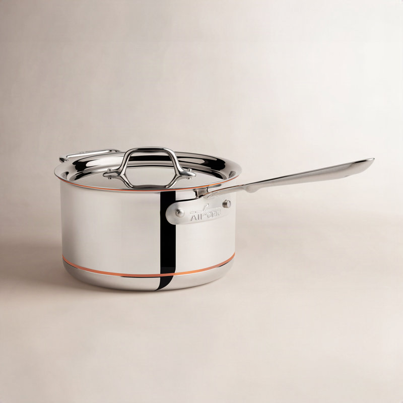All-Clad Copper Core® Saucepan with Lid, 3 qt.