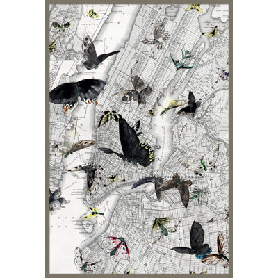 Downtown Manhattan Painting by Thom Filicia