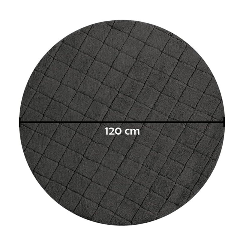 Round Calumn 120cm X 120cm Area Rug