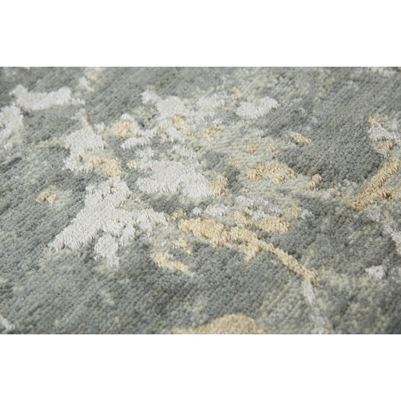 Donat Wool Floral Indoor Rug, Runner 2'6" x 8'