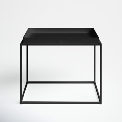 Ivan Stainless Steel Tray Top End Table
