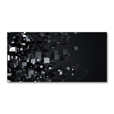 3D Abstraction - Wrapped Canvas Print