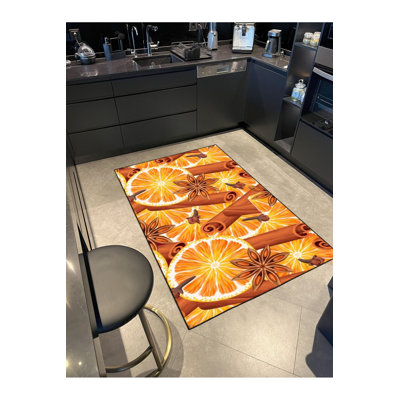 Tapis tissé à motifs