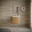 Kora 24.02" Wall Mounted Single Bathroom Vanity with Top-700582045