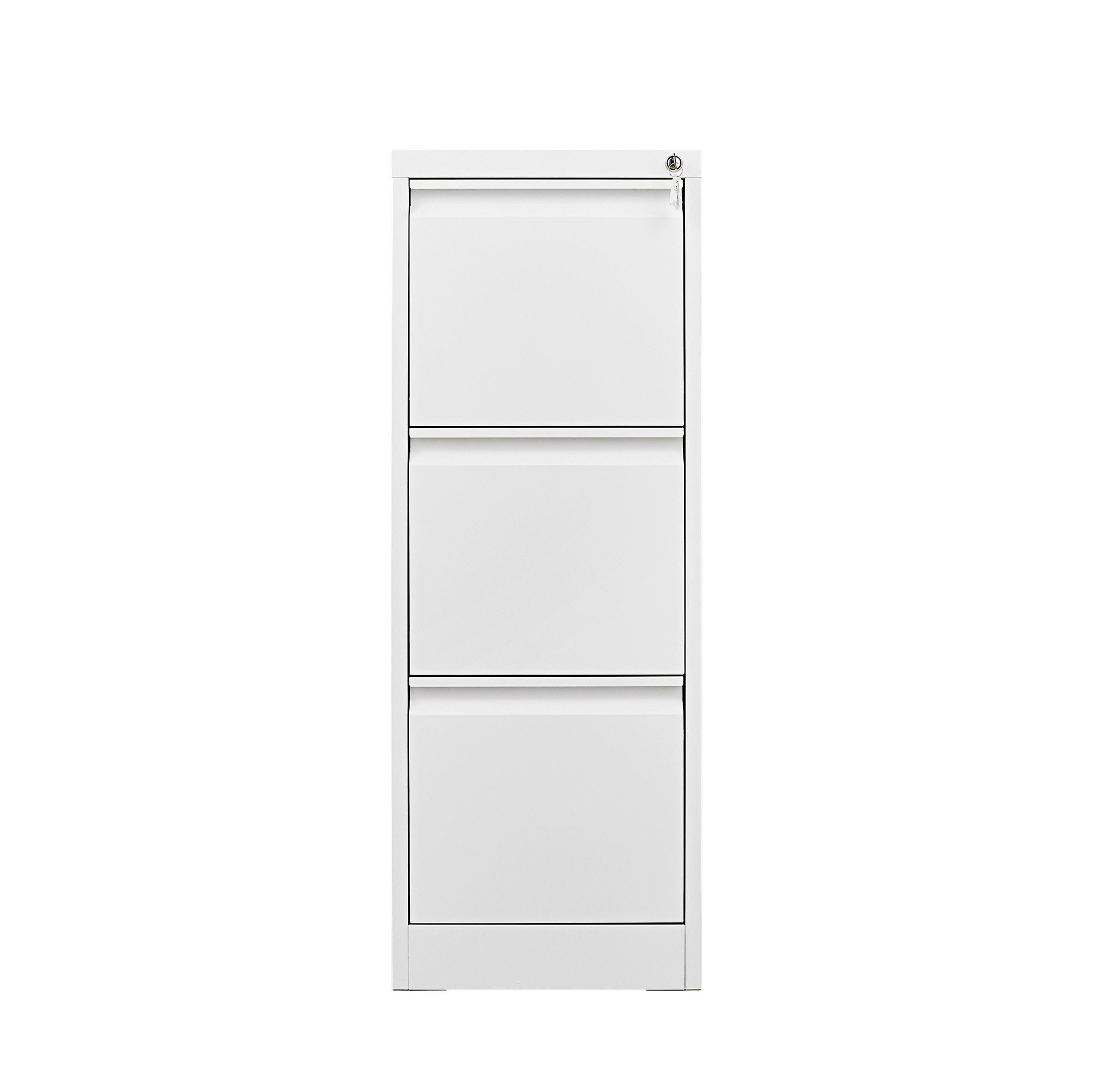 Latitude Run® 3 Drawer File Cabinet With Lock Metal Vertical File ...