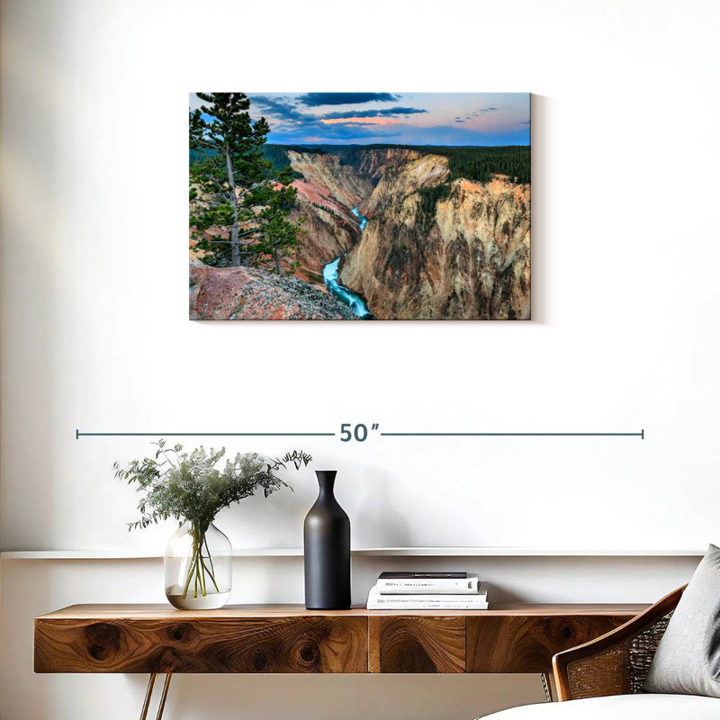 Alvord Yellowstone Grand Canyon, H 20 po x l 30 po
