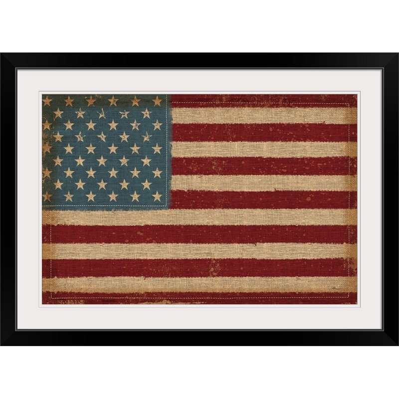 «usa strong, impression de graphisme, Cadre noir, H 20 po x l 26 po x P 1 po