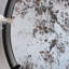 Miroir rond en fer