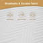 White Noise Memory Foam Mattress-641682393