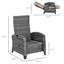 Méridienne inclinable, Fauteuil inclinable d'extérieur
