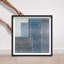 Desert Stillness II Shadowbox Abstract Print by Oliver Gal, Black Frame, 12 x 12-1534170129-1534170130