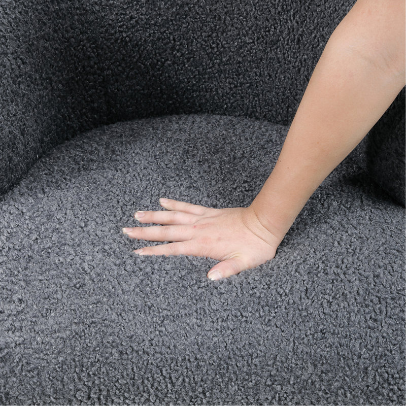 Fauteuil d'appoint High Foam, Gris foncé